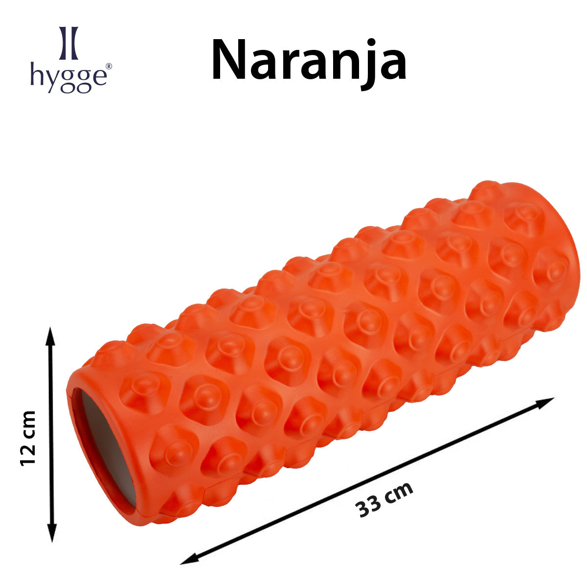 Rolo rodillo foam roller textura redondeada