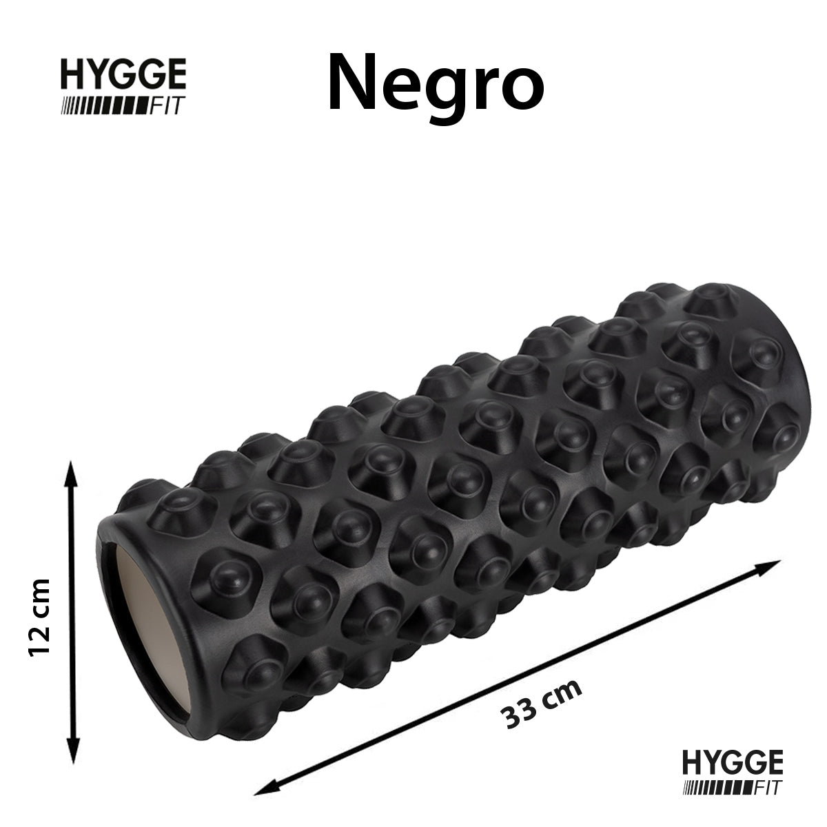 Rolo rodillo foam roller textura redondeada