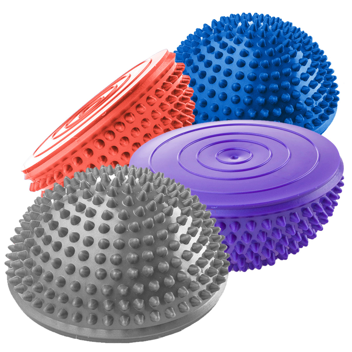 Mini bosu de propiocepción con pinches