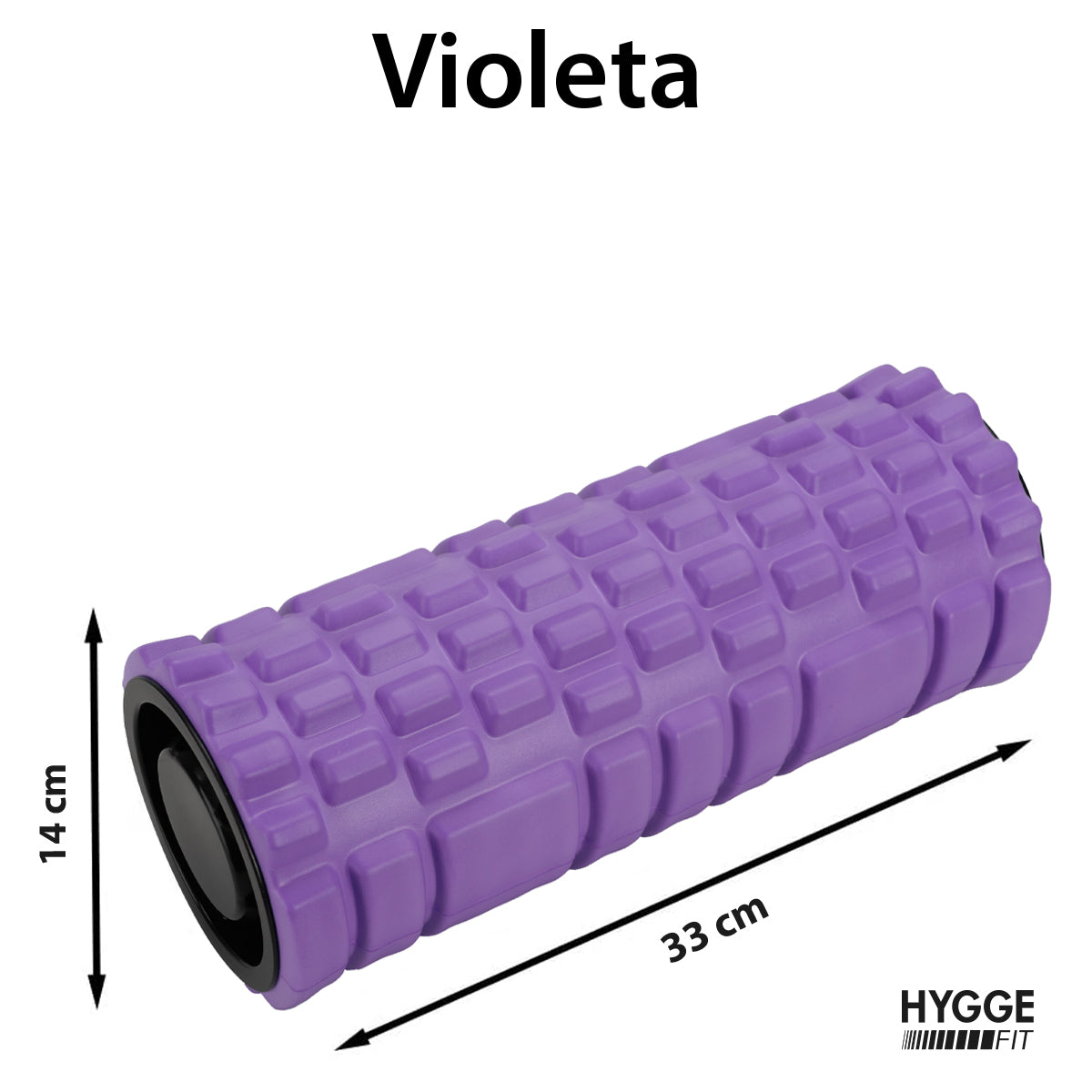 Rolo rodillo con tapa foam roller texturado