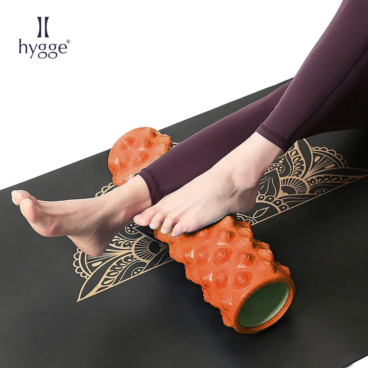 Rolo rodillo foam roller textura redondeada