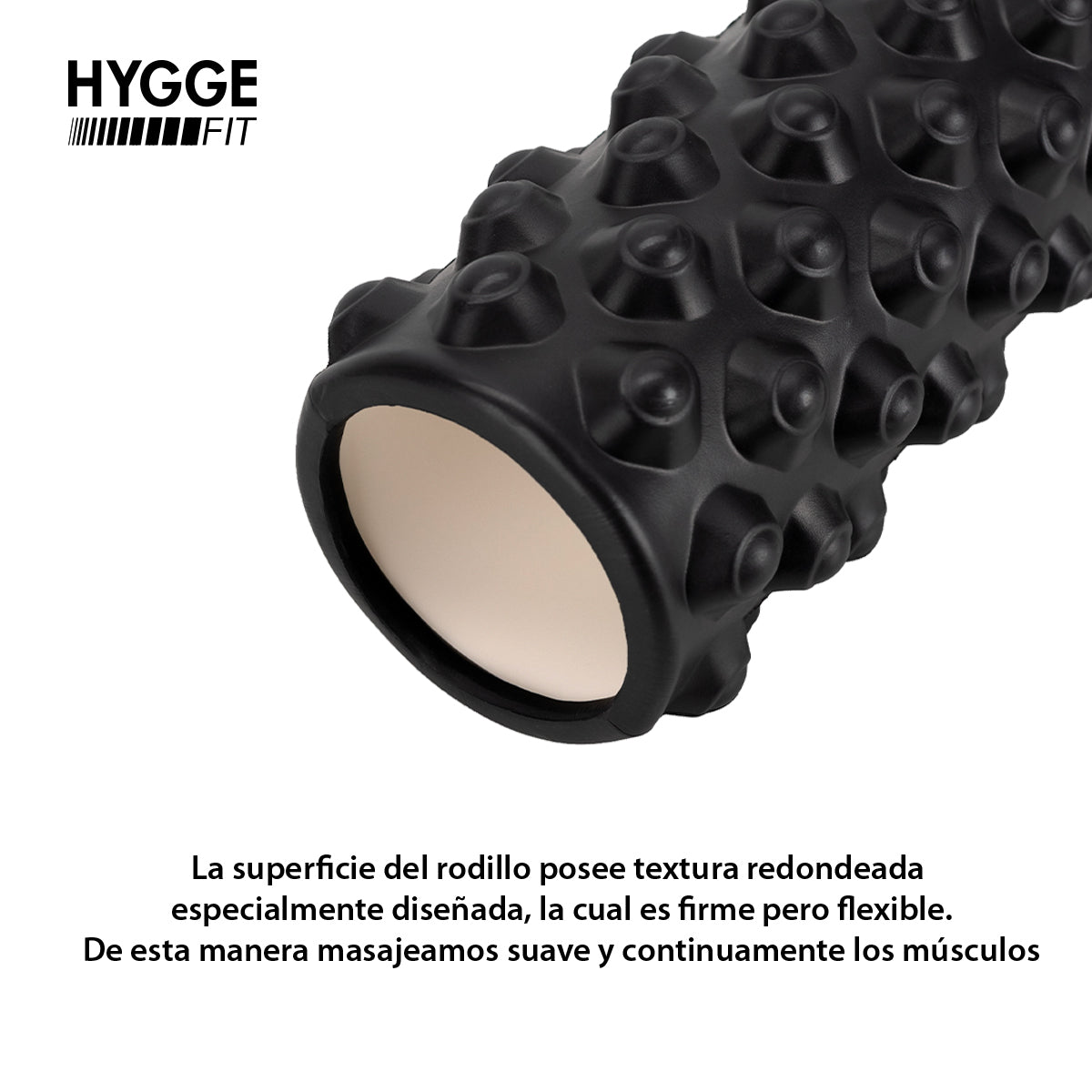 Rolo rodillo foam roller textura redondeada