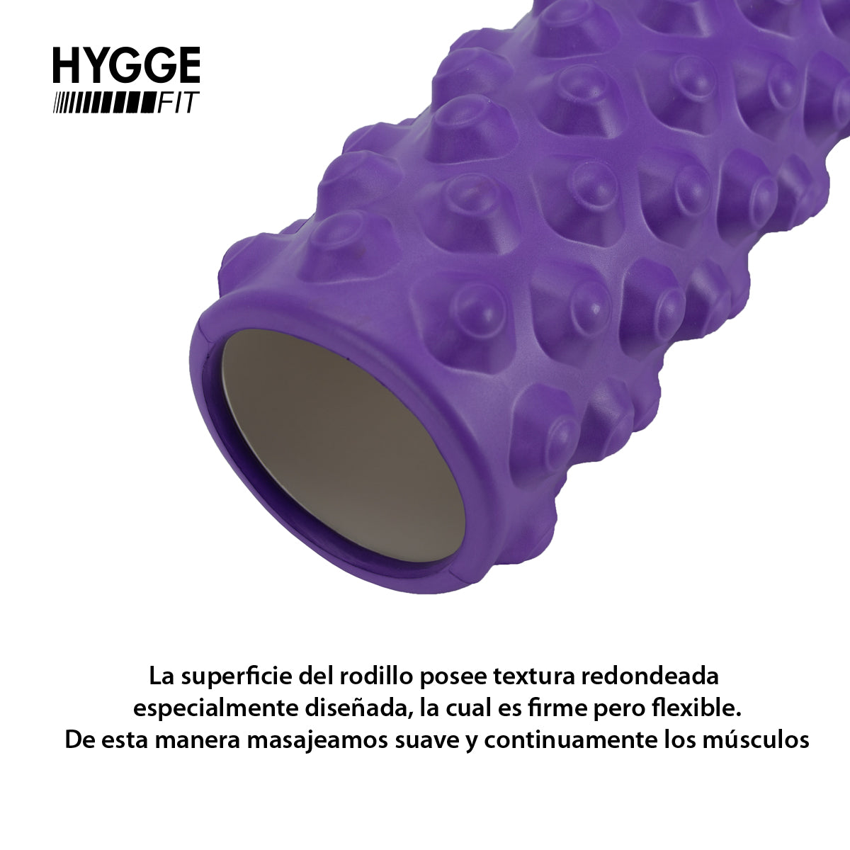 Rolo rodillo foam roller textura redondeada