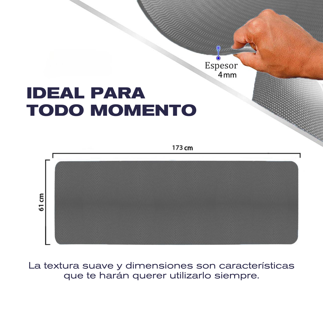 Mat de yoga de PVC 8mm