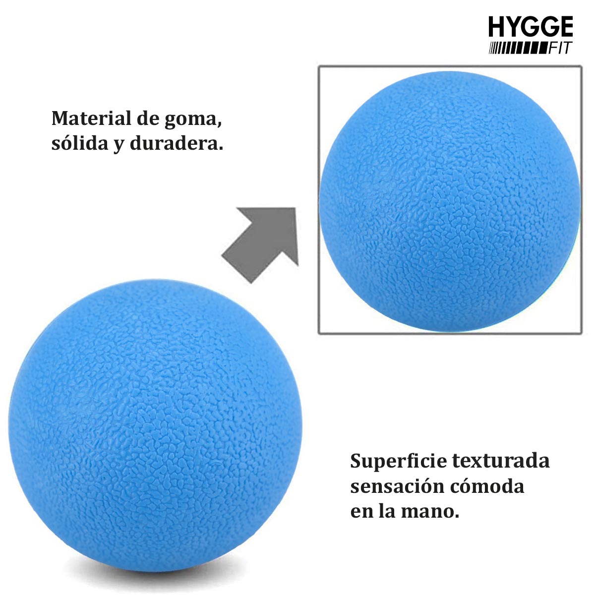 Pelota para masajes maciza