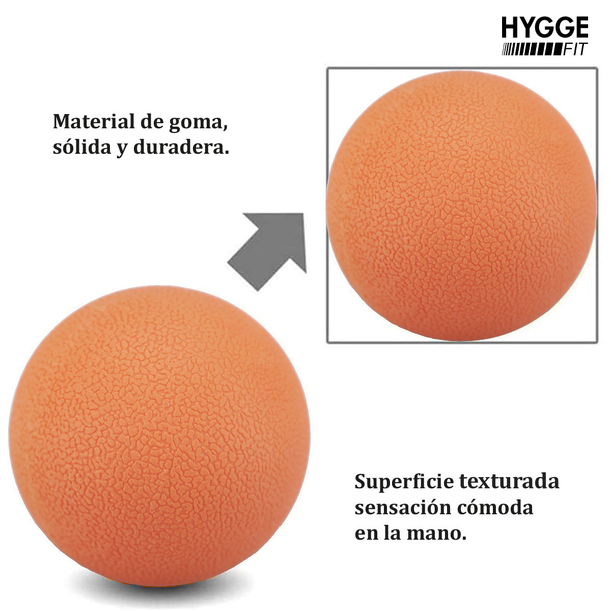 Pelota para masajes maciza