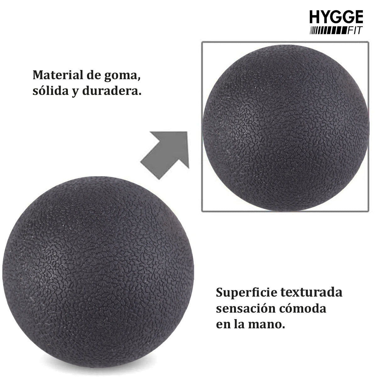 Pelota para masajes maciza