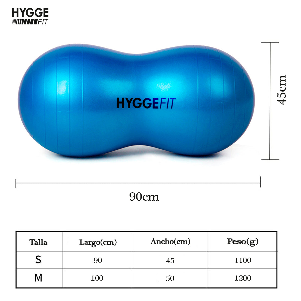 Pelota maní ovalada 90 x 45cm