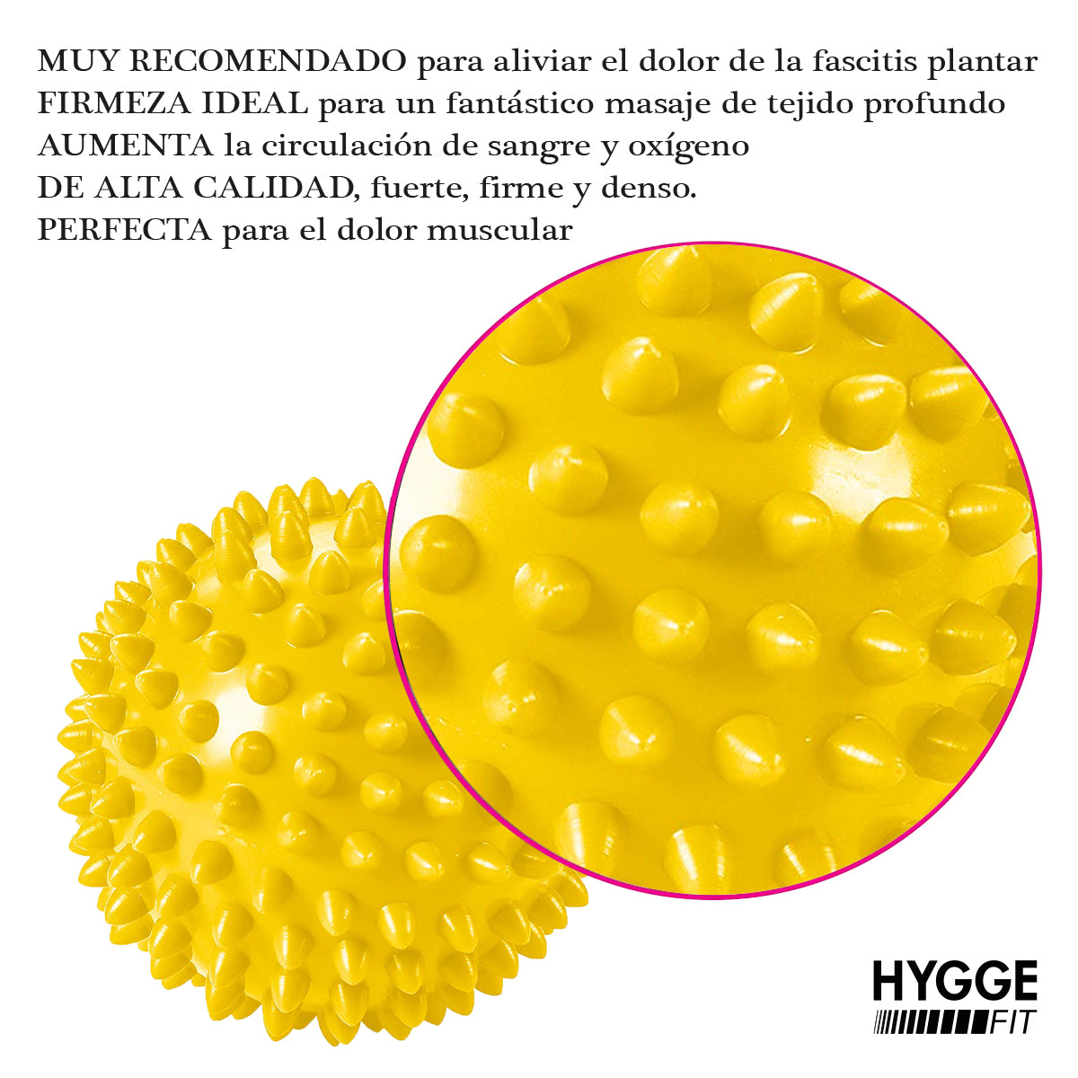 Pelota blanda de pinches para masajes 5cm