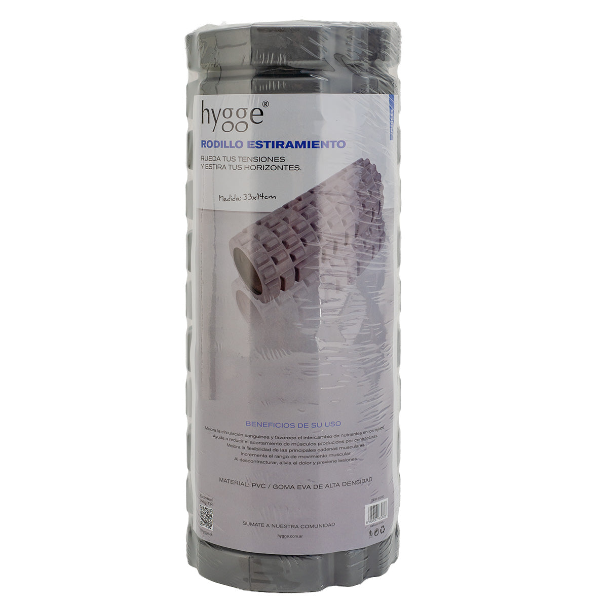 Rolo texturado para elongación y masajes 33cm
