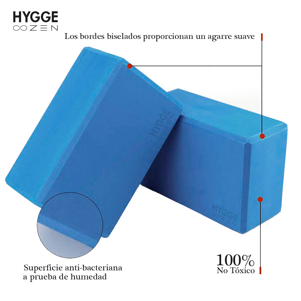 Kit 2 Ladrillos goma eva + Cinturón elongación