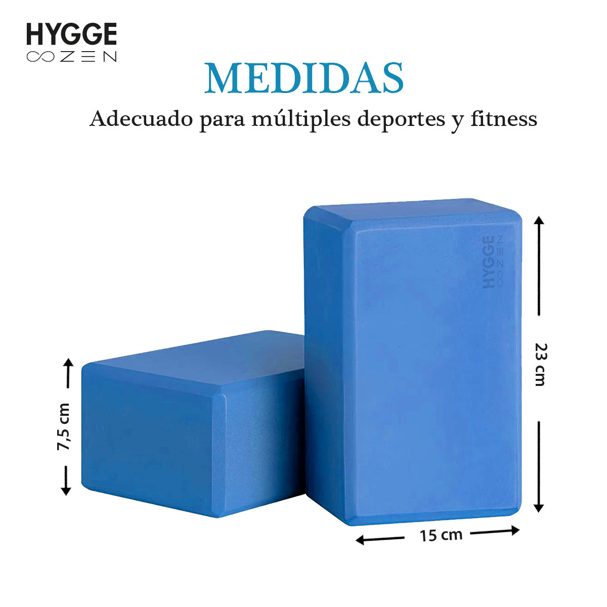 Kit 2 Ladrillos goma eva + Cinturón elongación