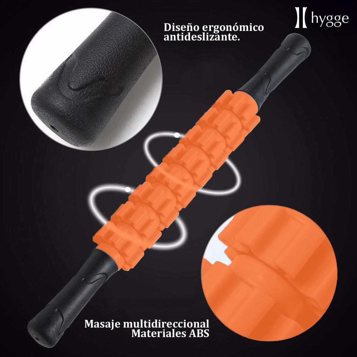 Stick rodillo masajeador alivia tensiones