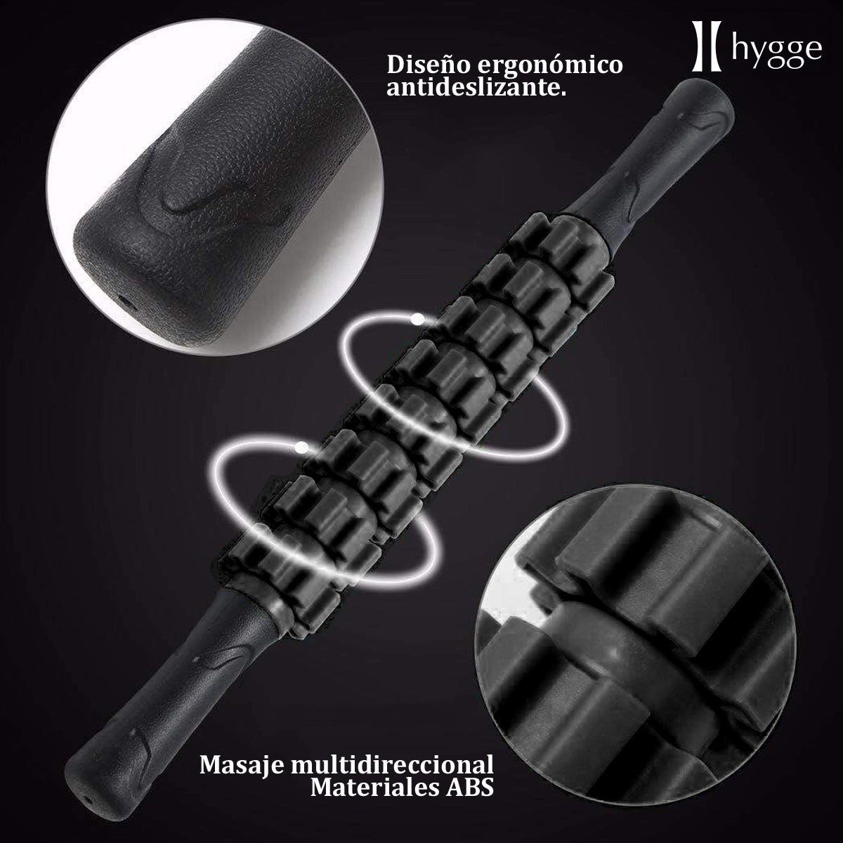 Stick rodillo masajeador alivia tensiones