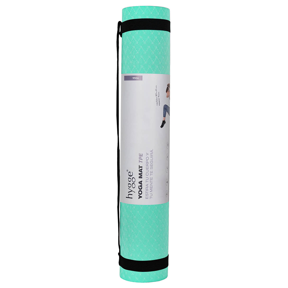 Mat de TPE bicolor 4mm nivel intermedio