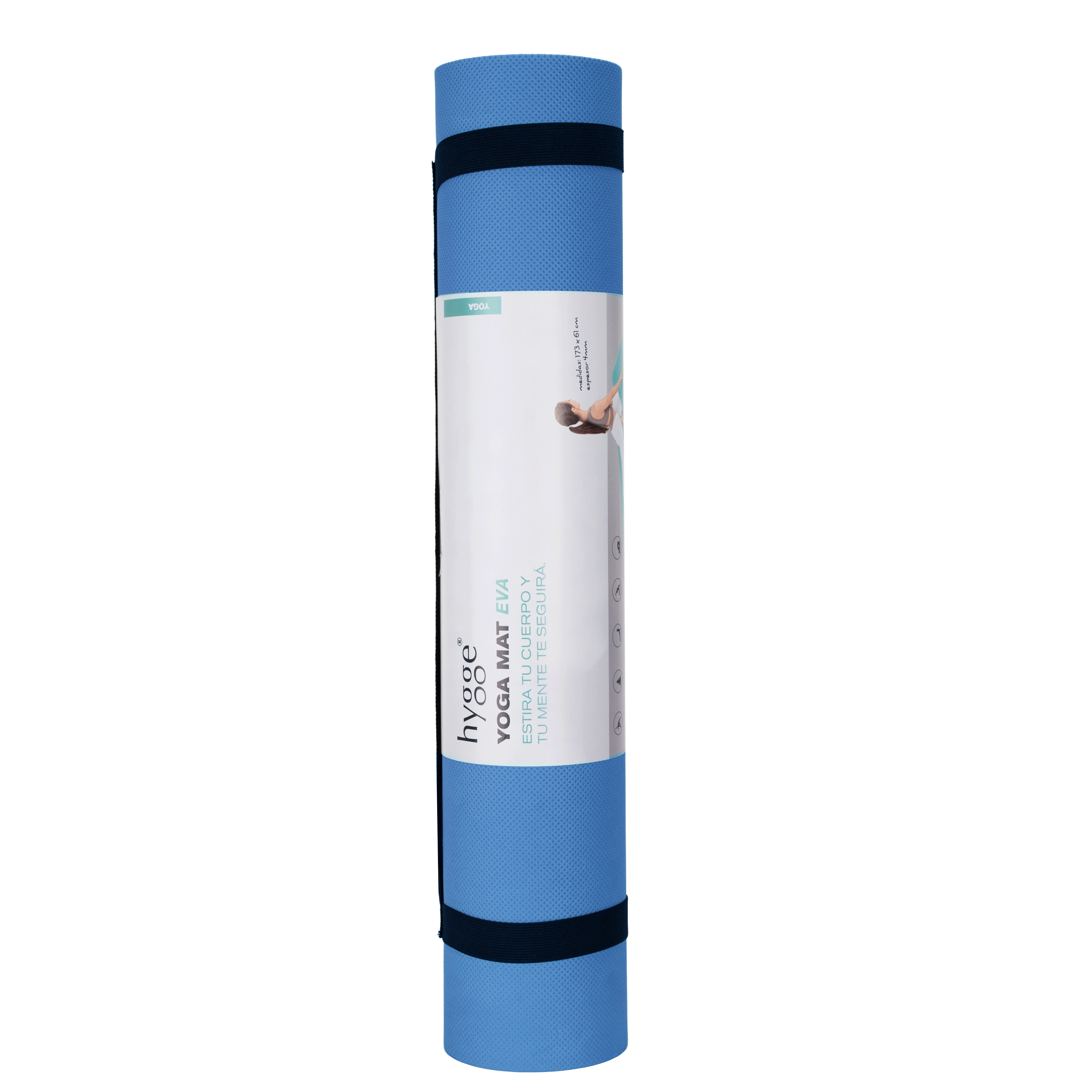 Mat de yoga de goma eva 4mm nivel principiante