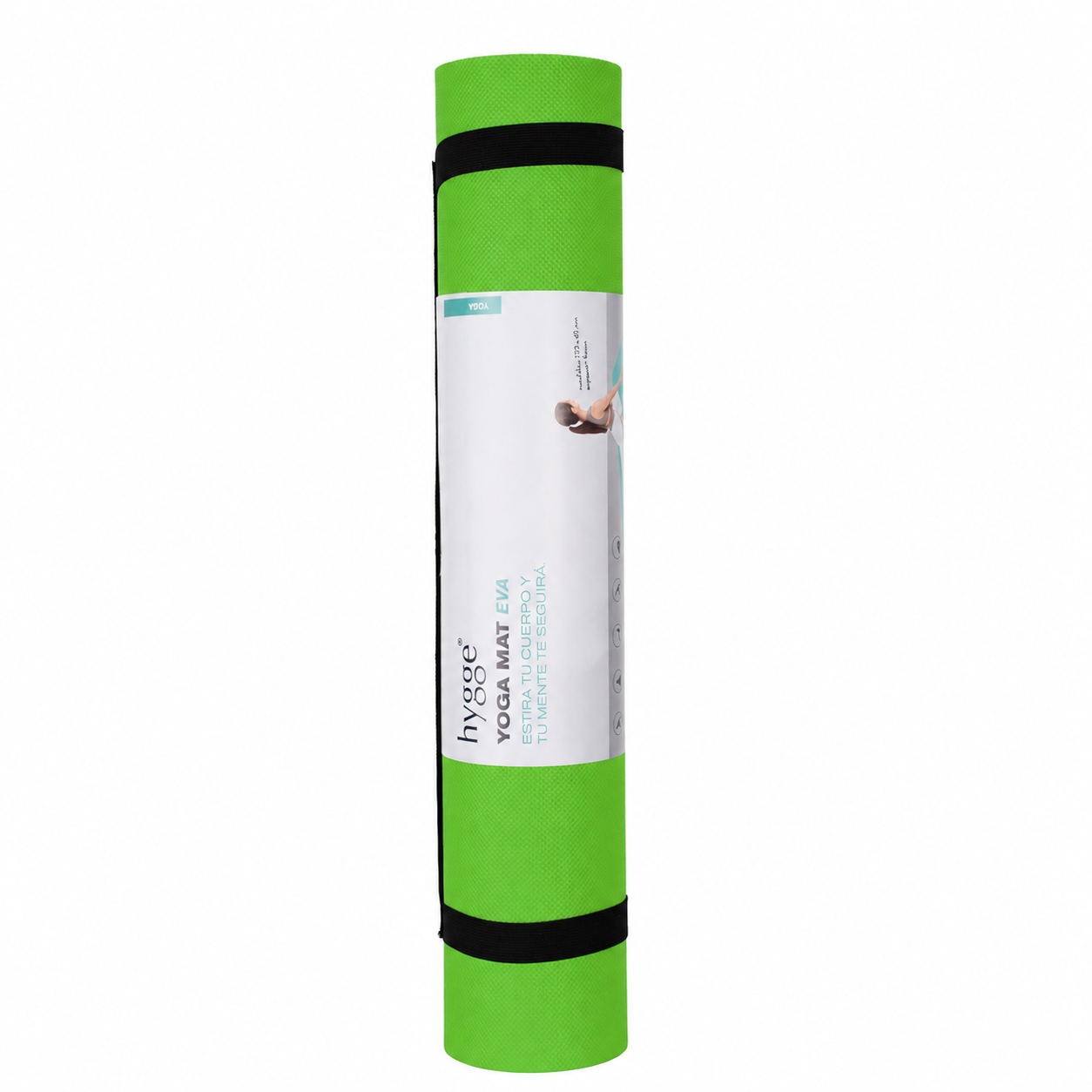 Mat de yoga de goma eva 4mm nivel principiante