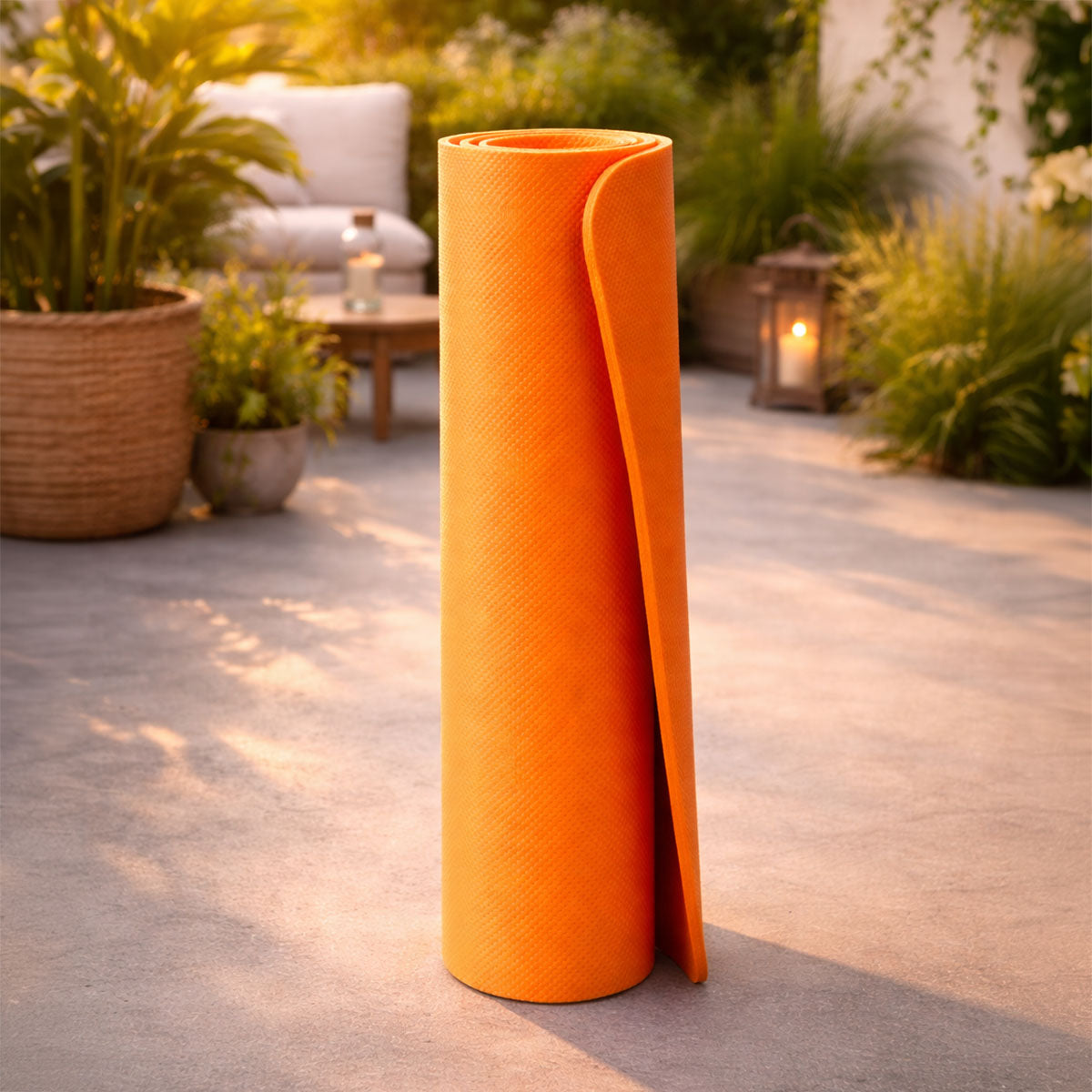 Mat de yoga de goma eva 6mm nivel principiante