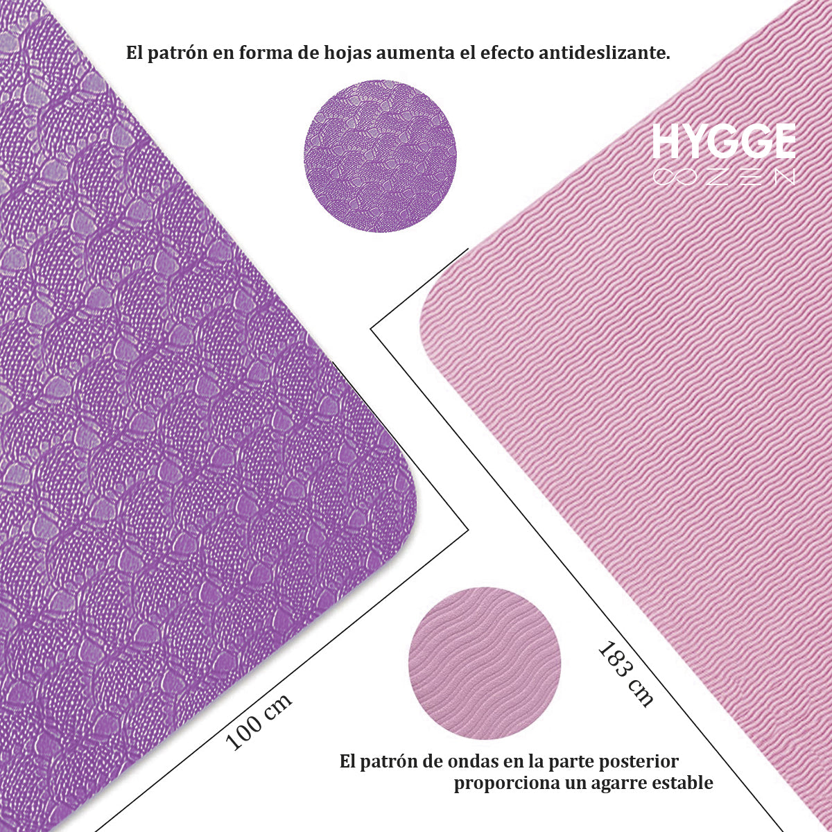 Mat de yoga XXL nivel intermedio