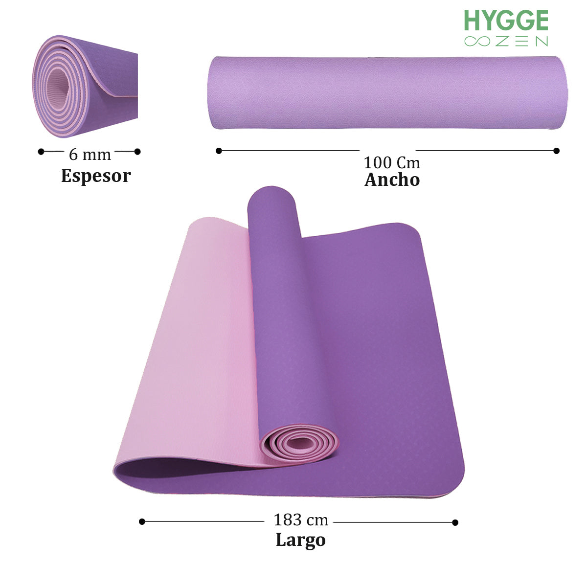 Mat de yoga XXL nivel intermedio