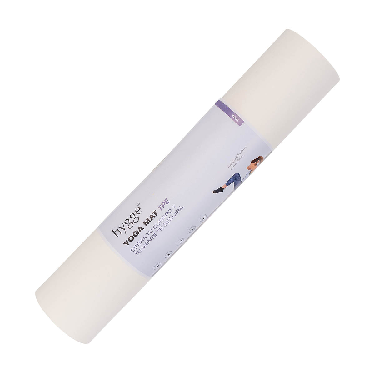 Mat de TPE bicolor 6mm nivel intermedio