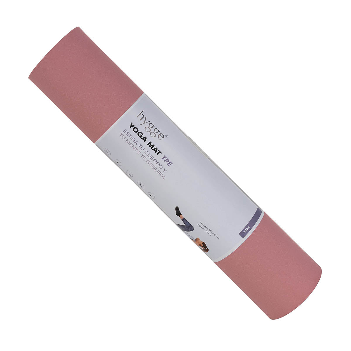 Mat de TPE bicolor 6mm nivel intermedio