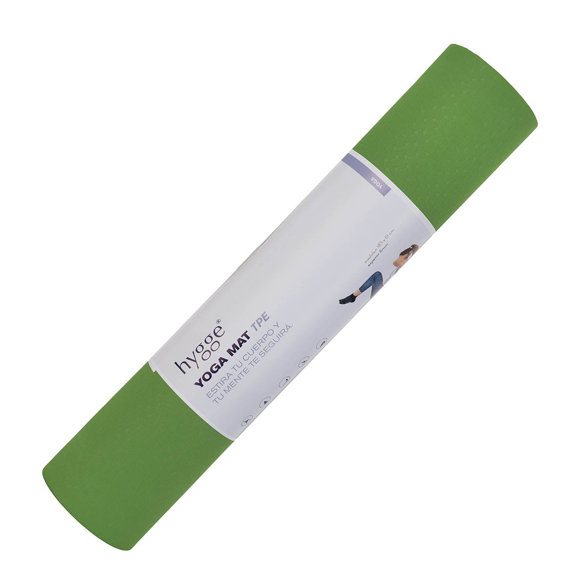 Mat de TPE bicolor 6mm nivel intermedio