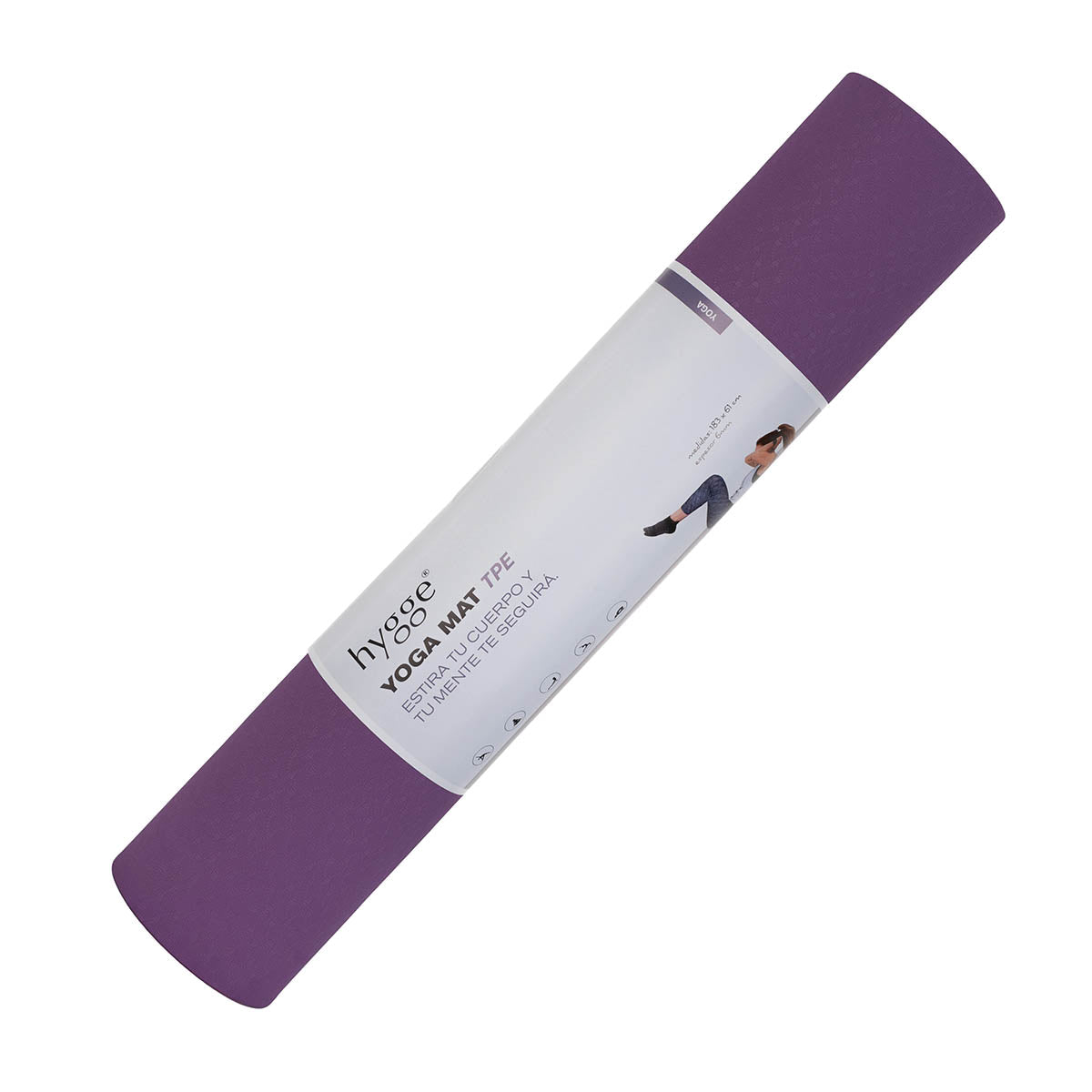 Mat de TPE bicolor 6mm nivel intermedio