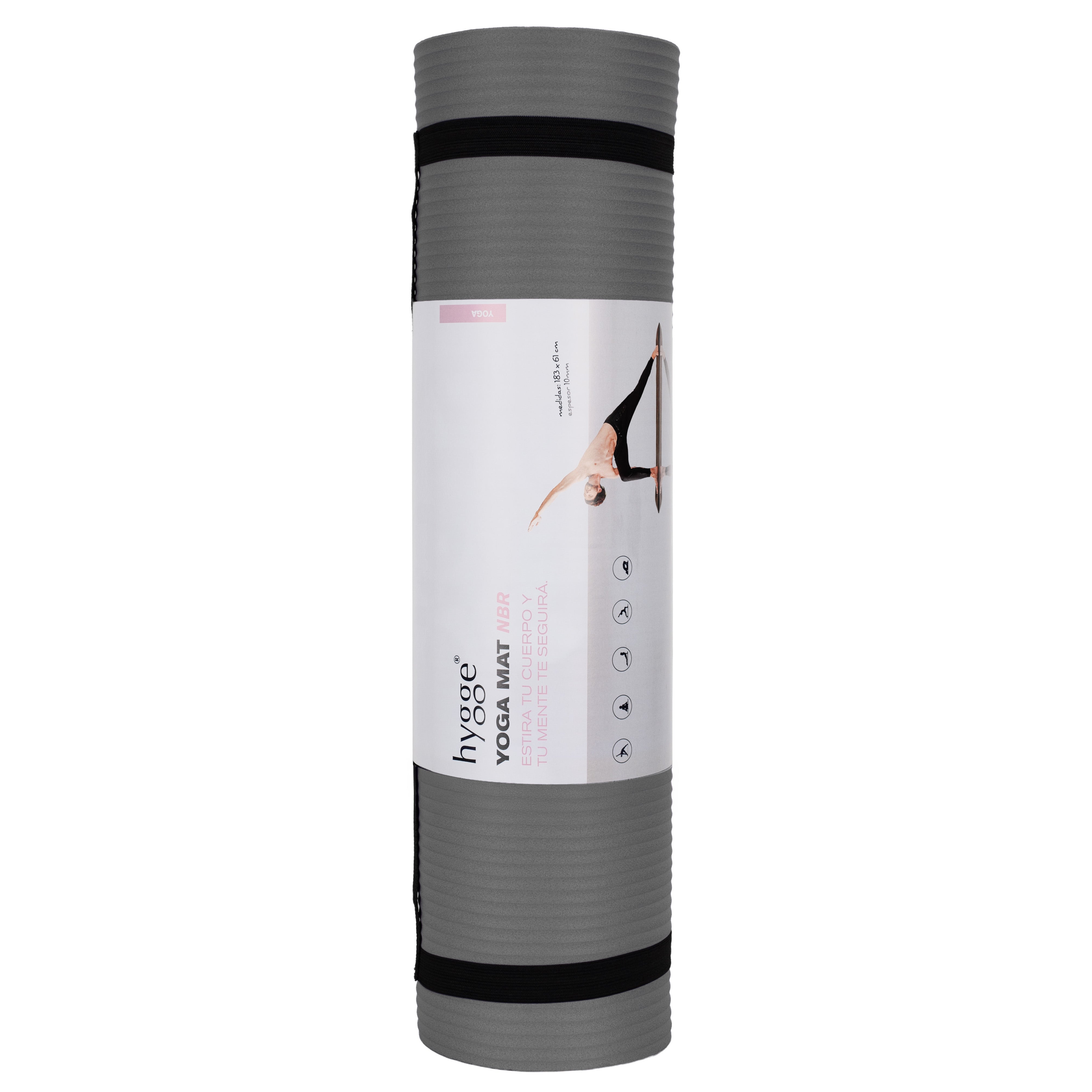 Mat de yoga y pilates NBR 10mm