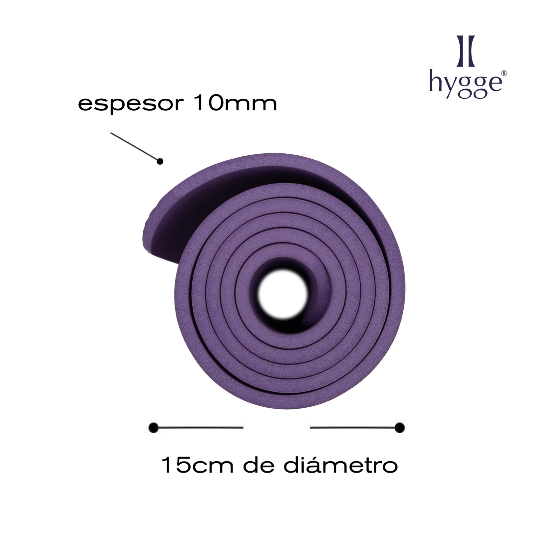 Mat de yoga y pilates NBR 10mm