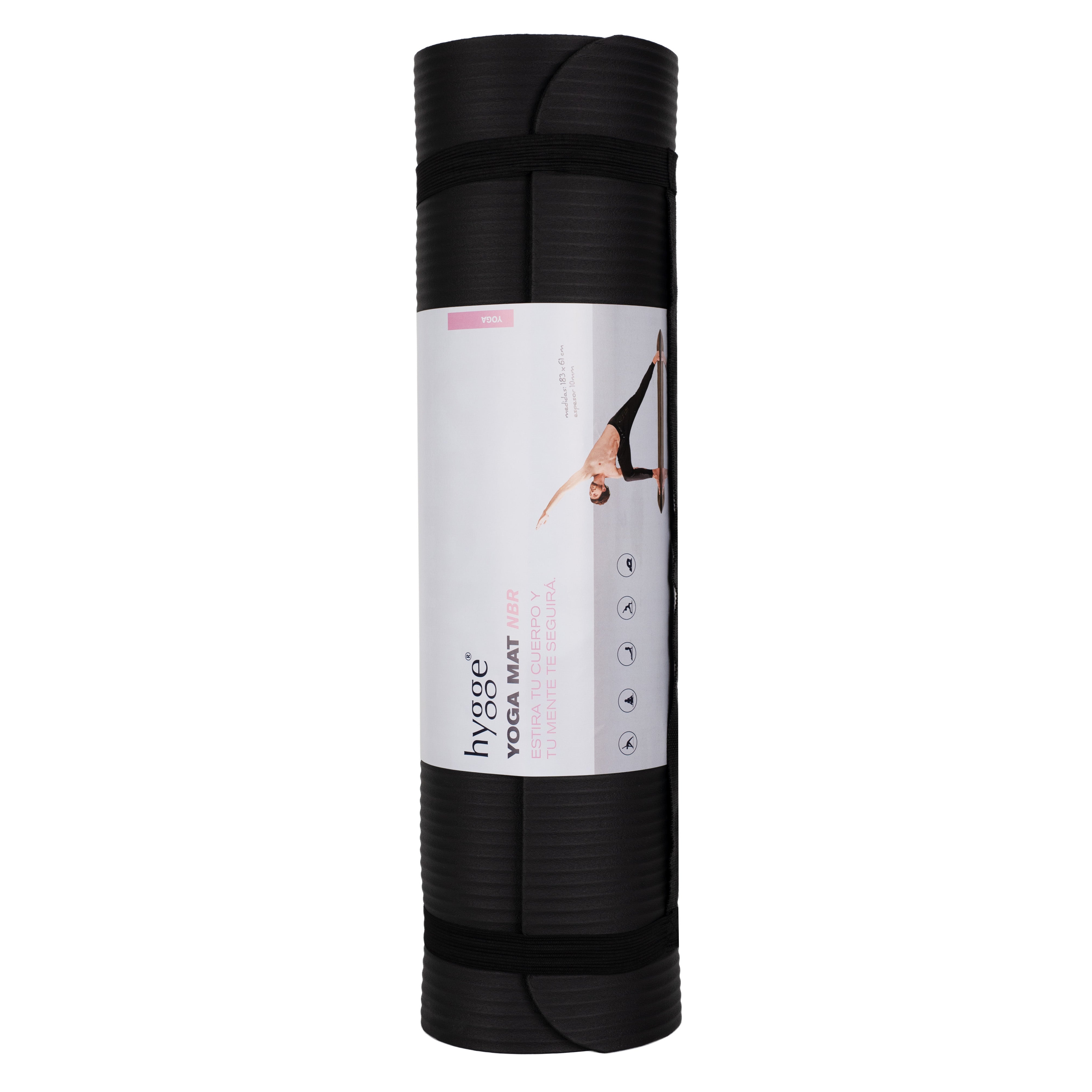 Mat de yoga NBR 10mm nivel principiante
