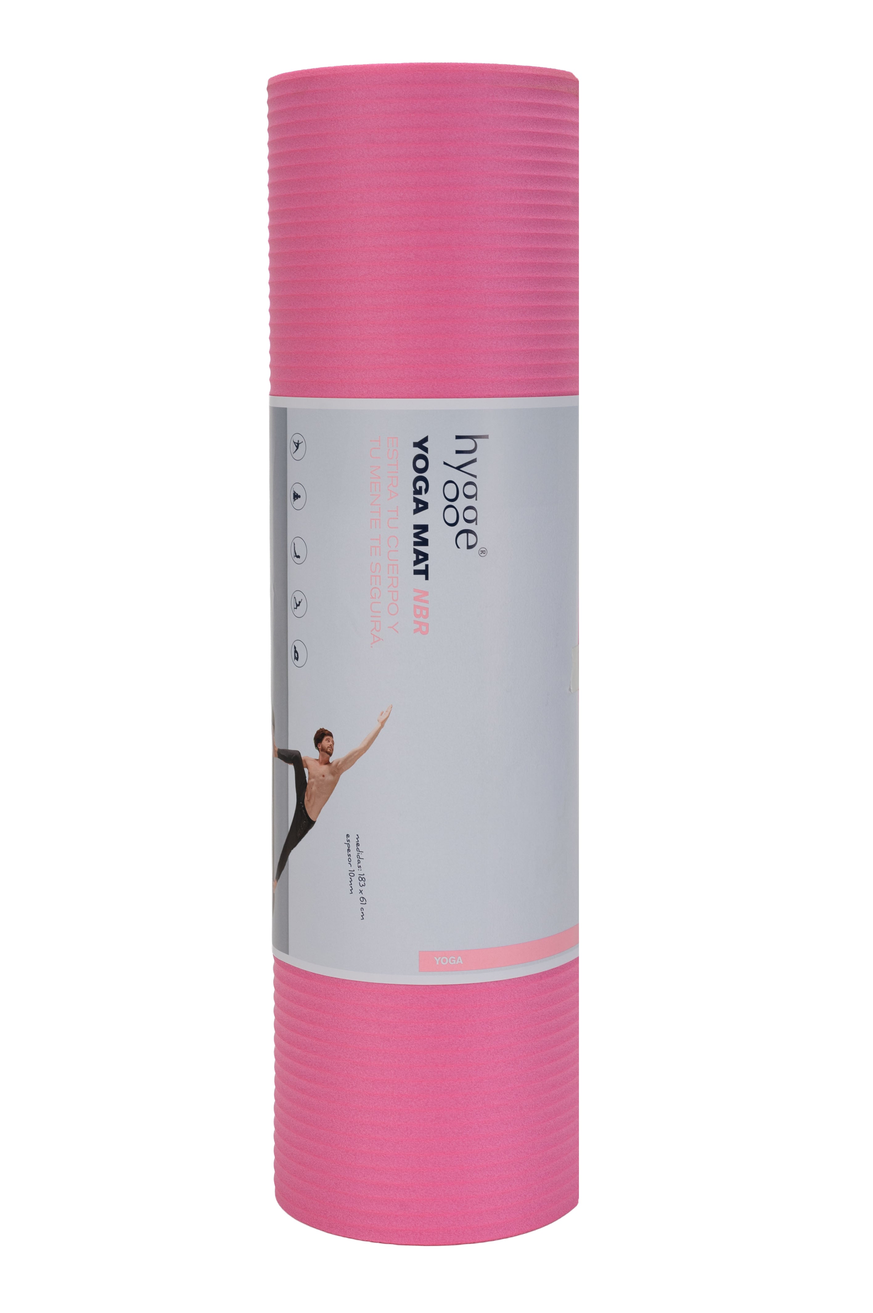 Mat de yoga NBR 10mm nivel principiante