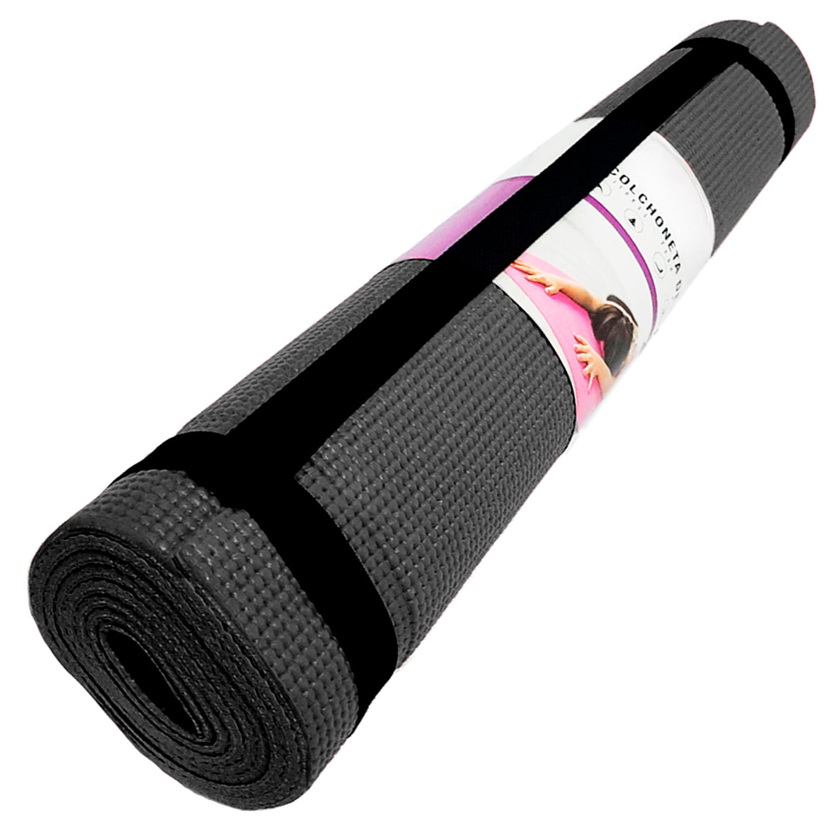 Mat negro de PVC 4mm