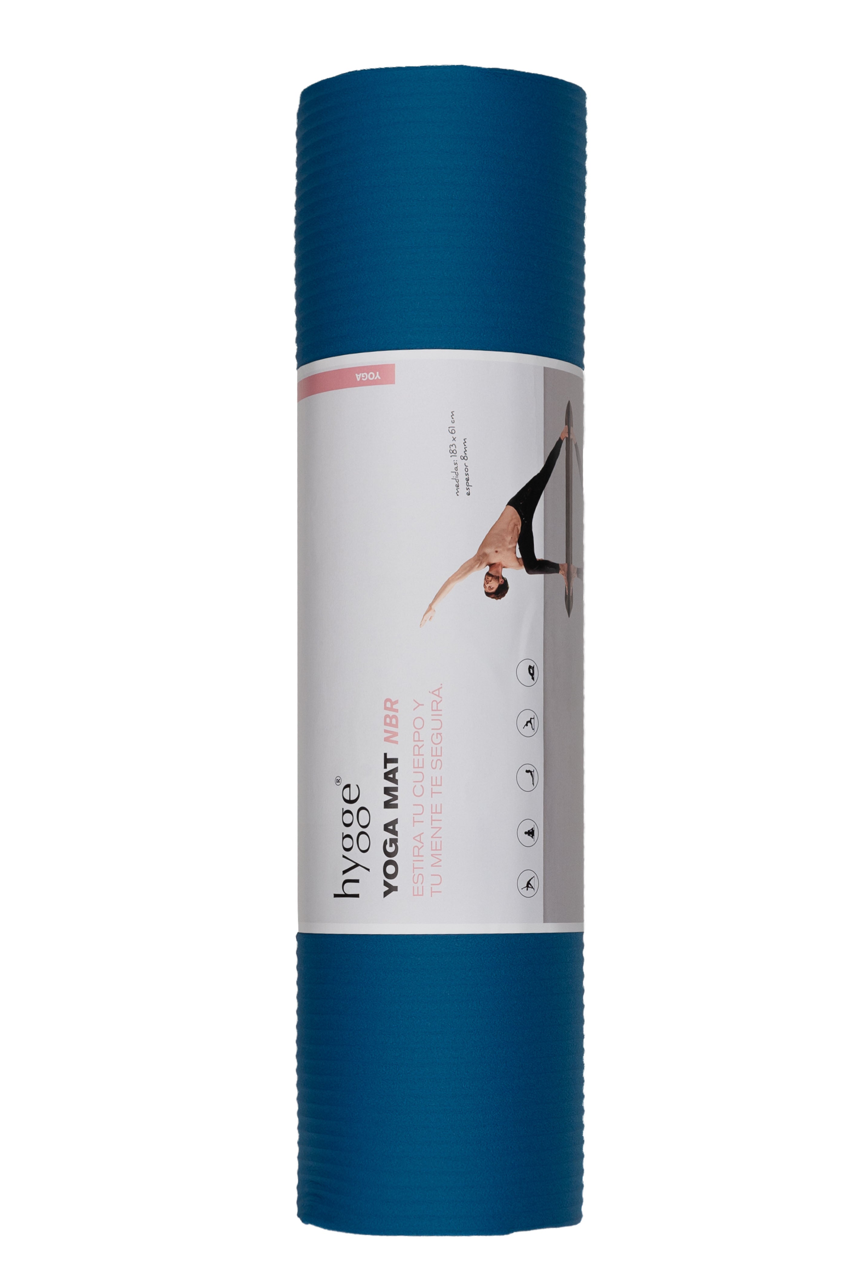 Mat de yoga NBR 8mm nivel principiante