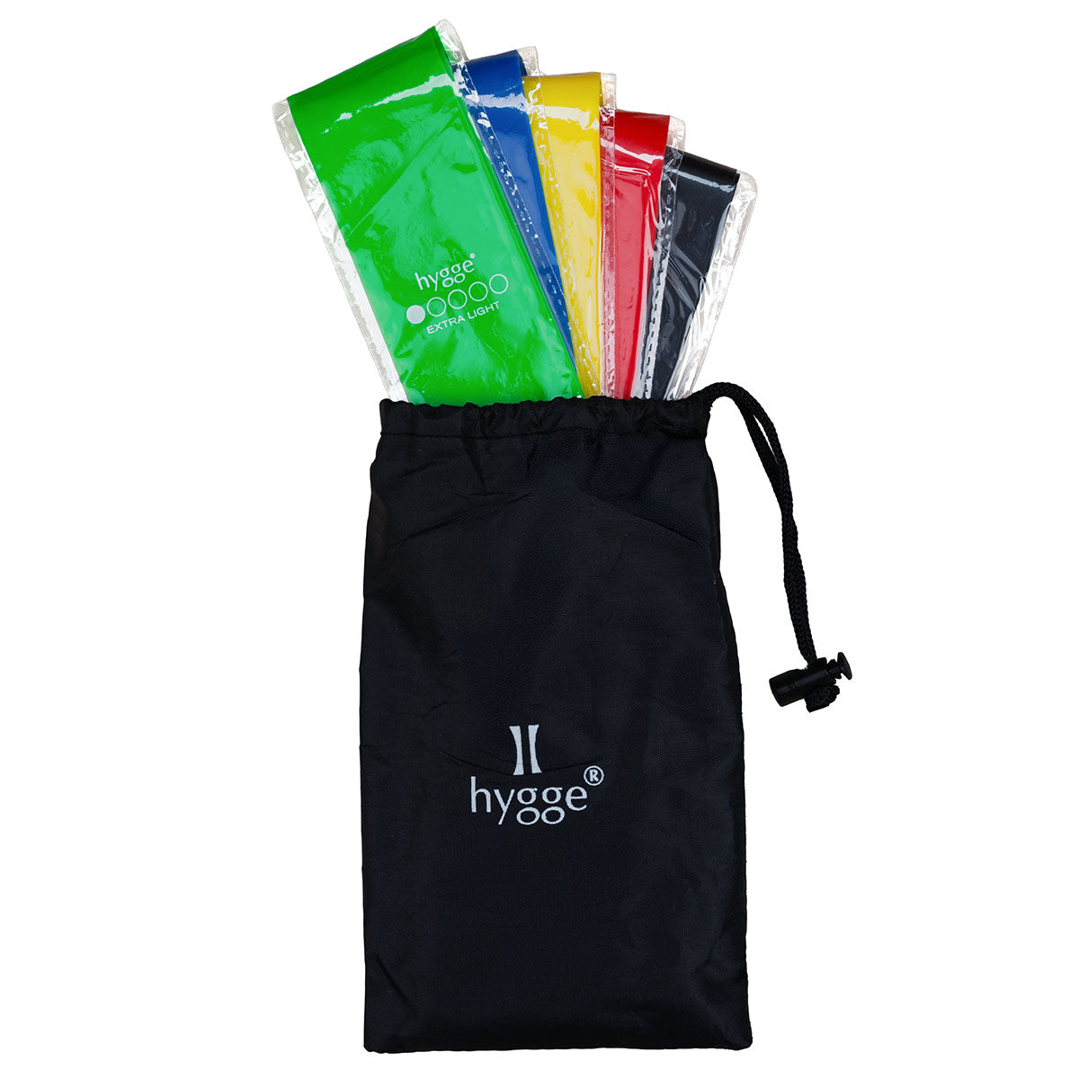 Kit de 5 bandas elásticas de latex