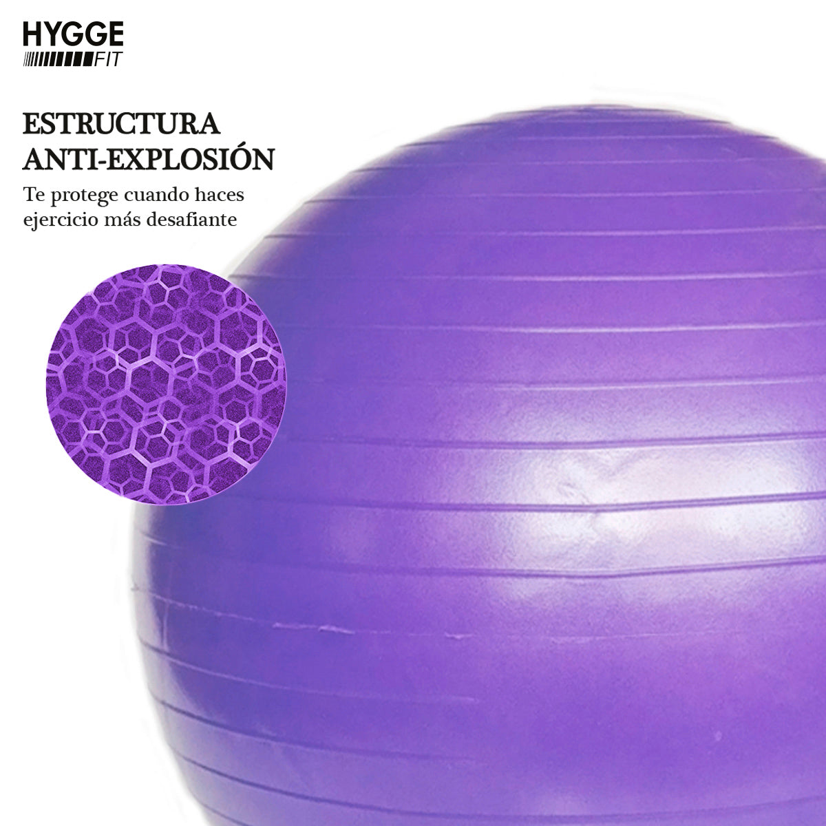 Pelota de yoga y esferodinamia 65 cm