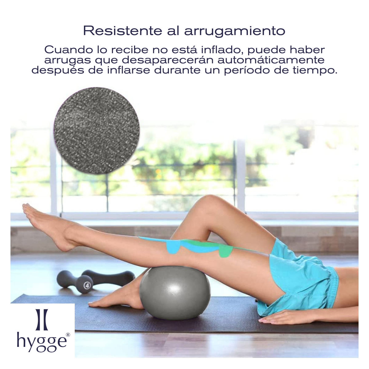 Pelota de yoga y esferodinamia 25 cm