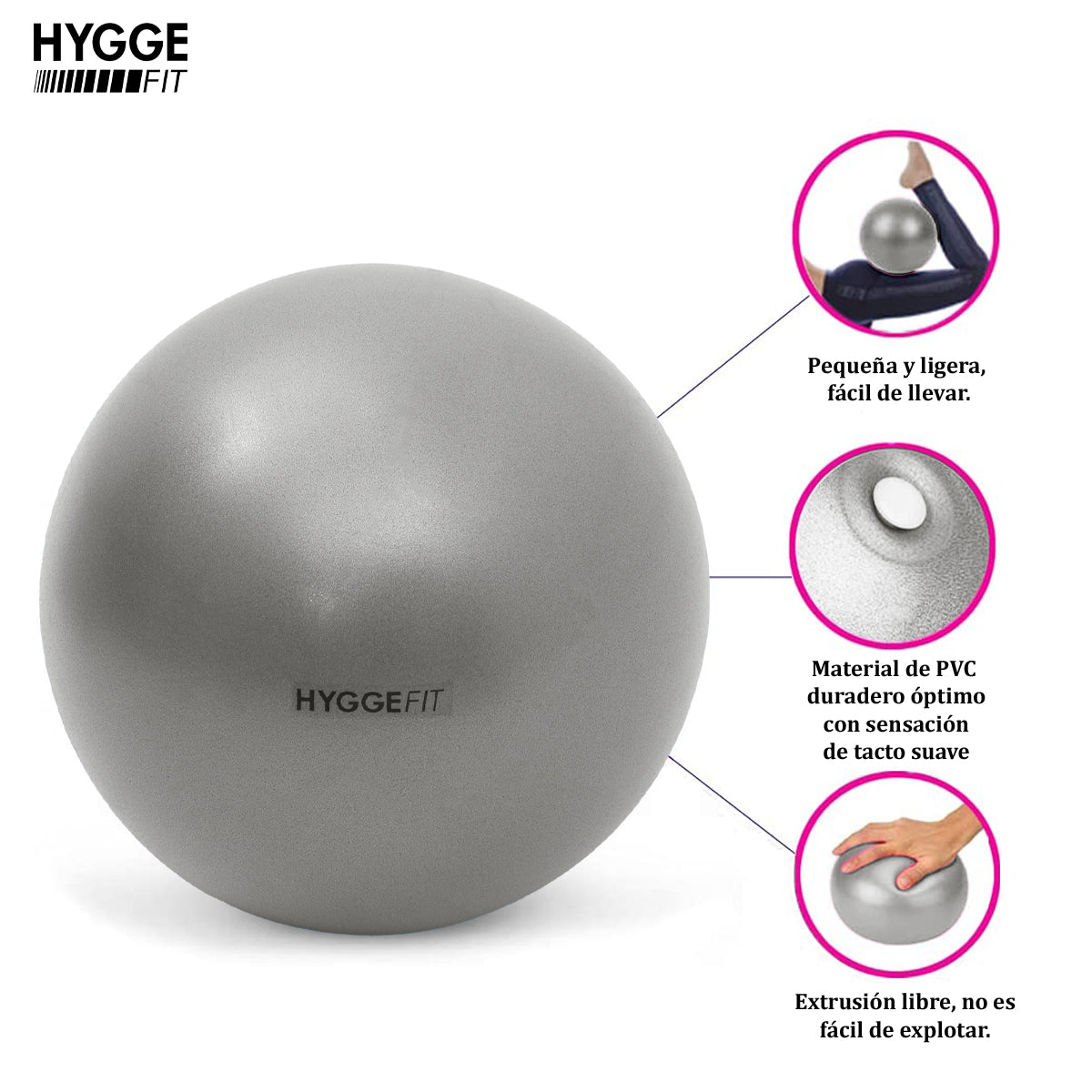 Pelota de yoga y esferodinamia 35 cm