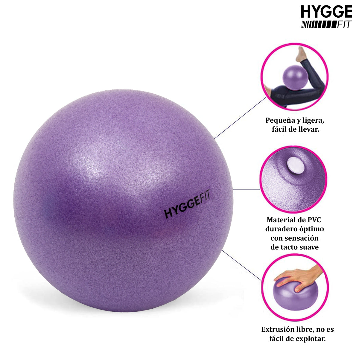 Pelota de yoga y esferodinamia 35 cm