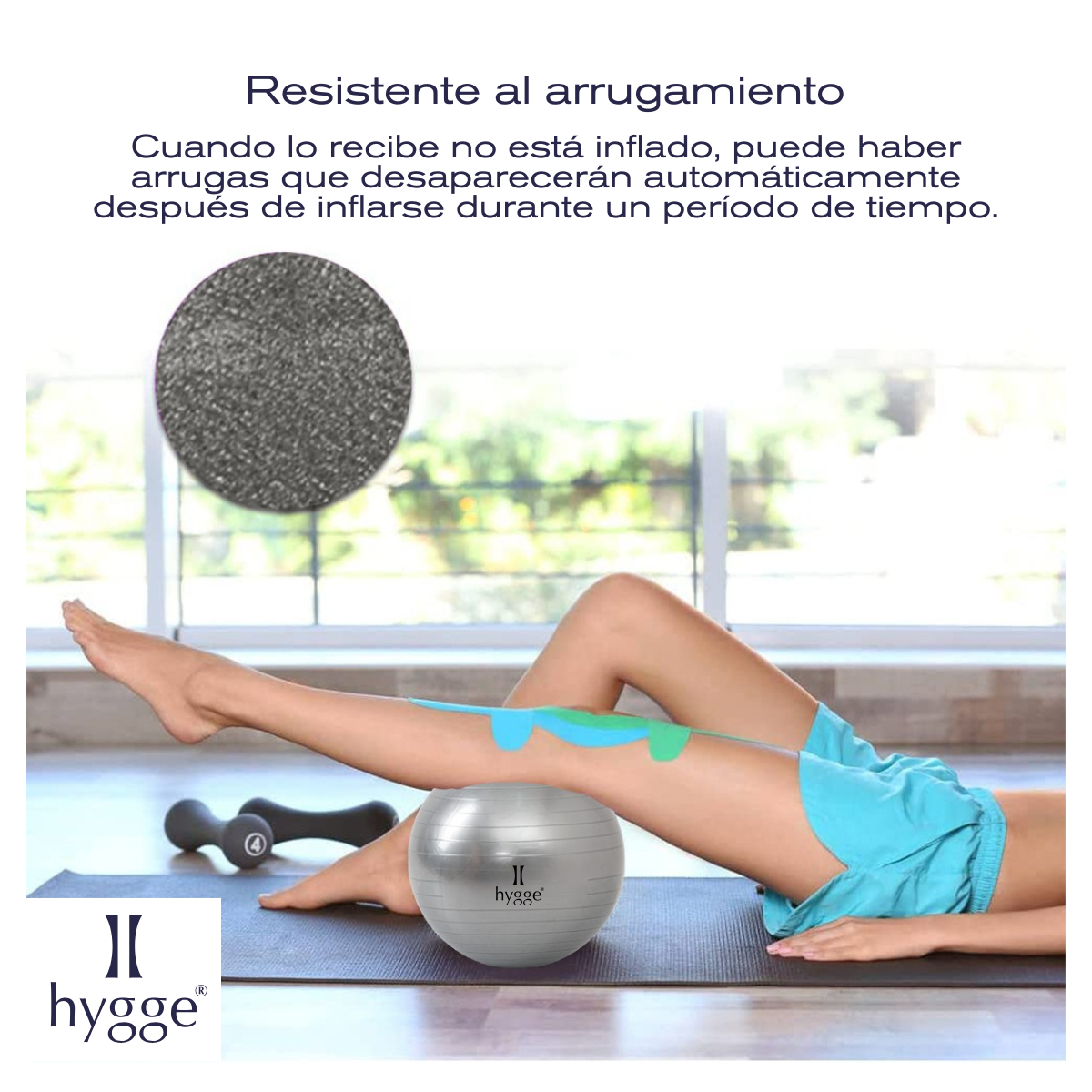 Pelota de yoga y esferodinamia 45 cm