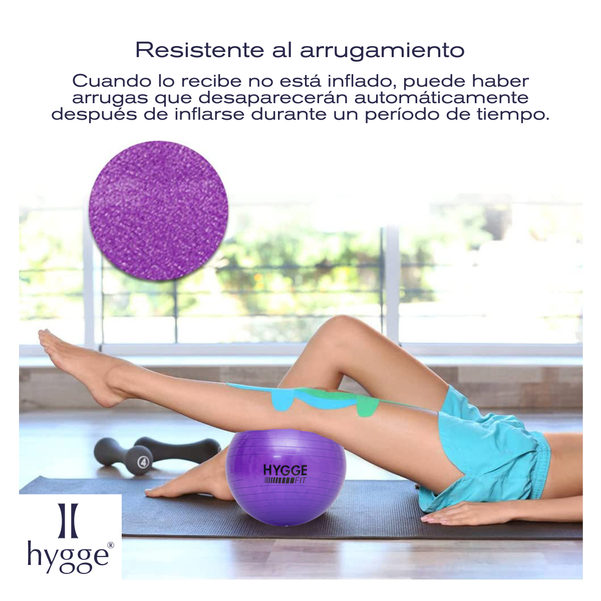 Pelota de yoga y esferodinamia 45 cm