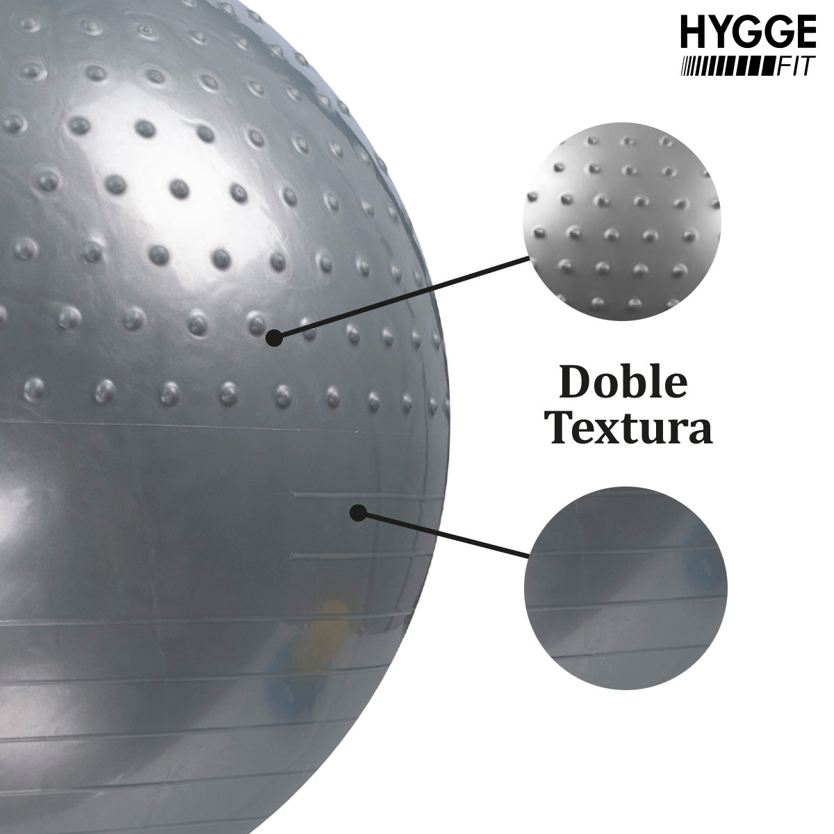 Pelota antiexplote esferodinamia 75 cm