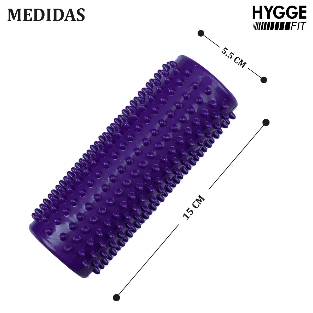 Rolo rodillo masajeador textura stick