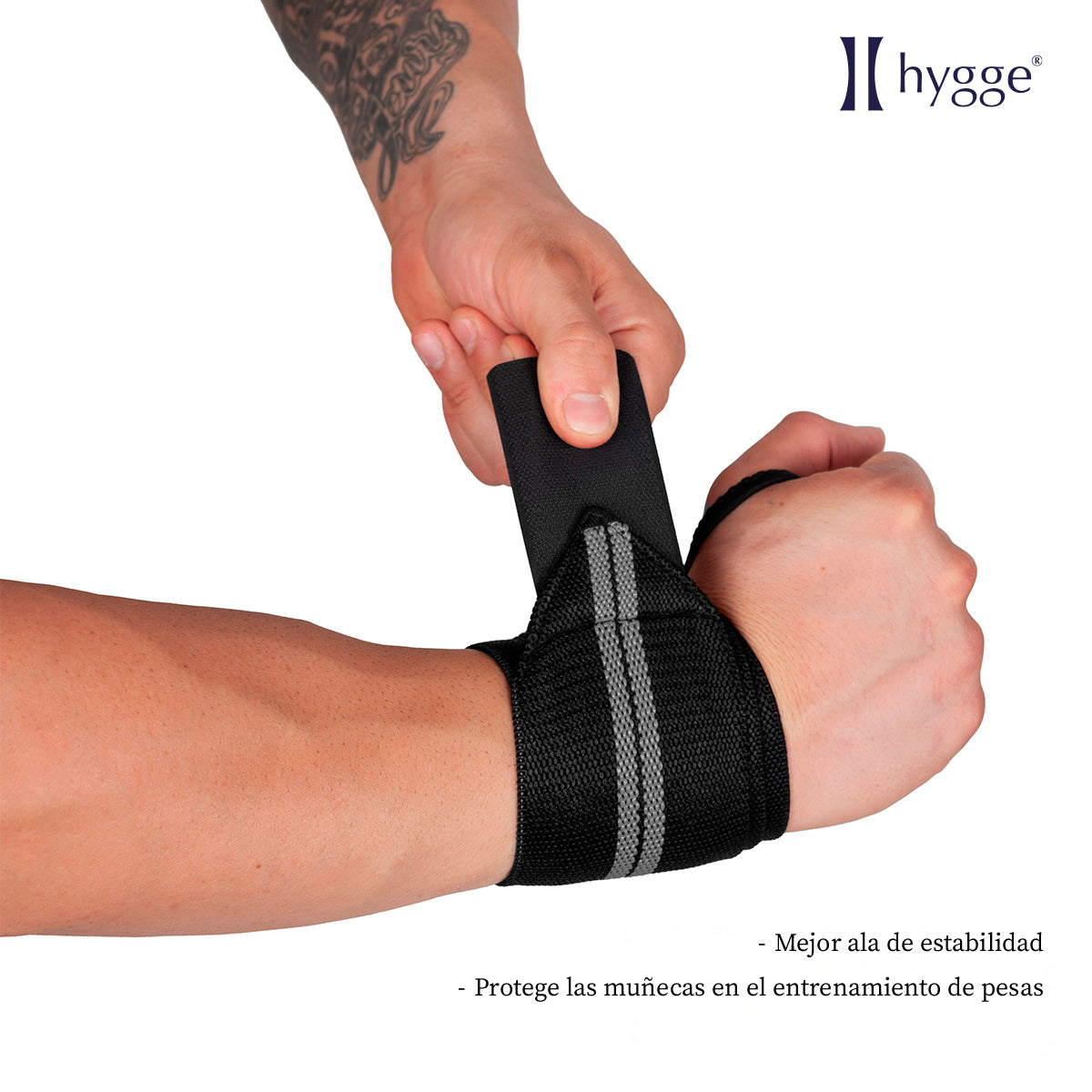 Muñequeras para entrenamiento de pesas