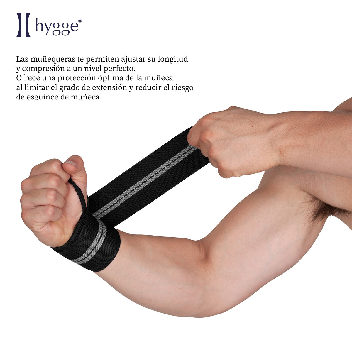 Muñequeras para entrenamiento de pesas