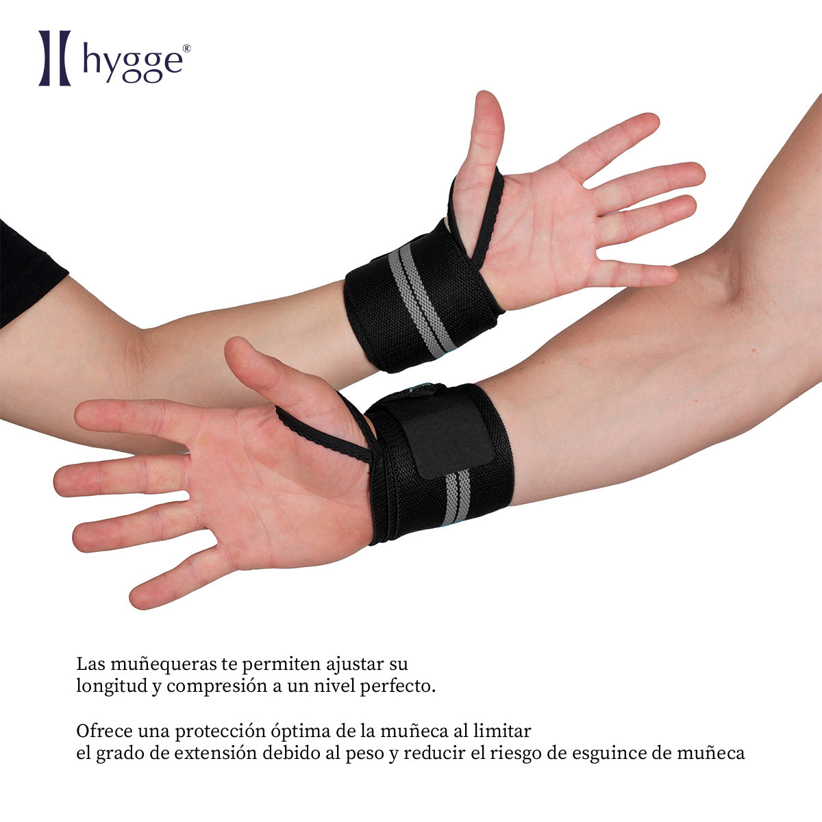 Muñequeras para entrenamiento de pesas