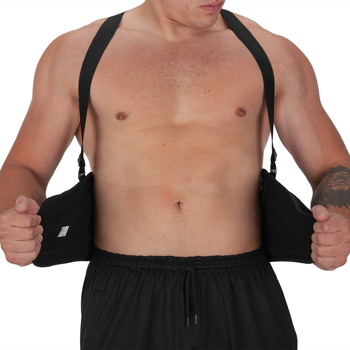 Faja lumbar con tirantes ajustables