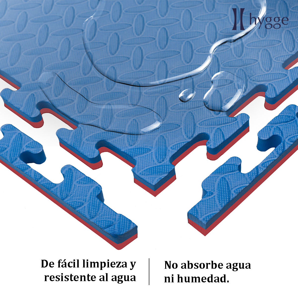 Piso de goma eva encastrable Tatami 20mm