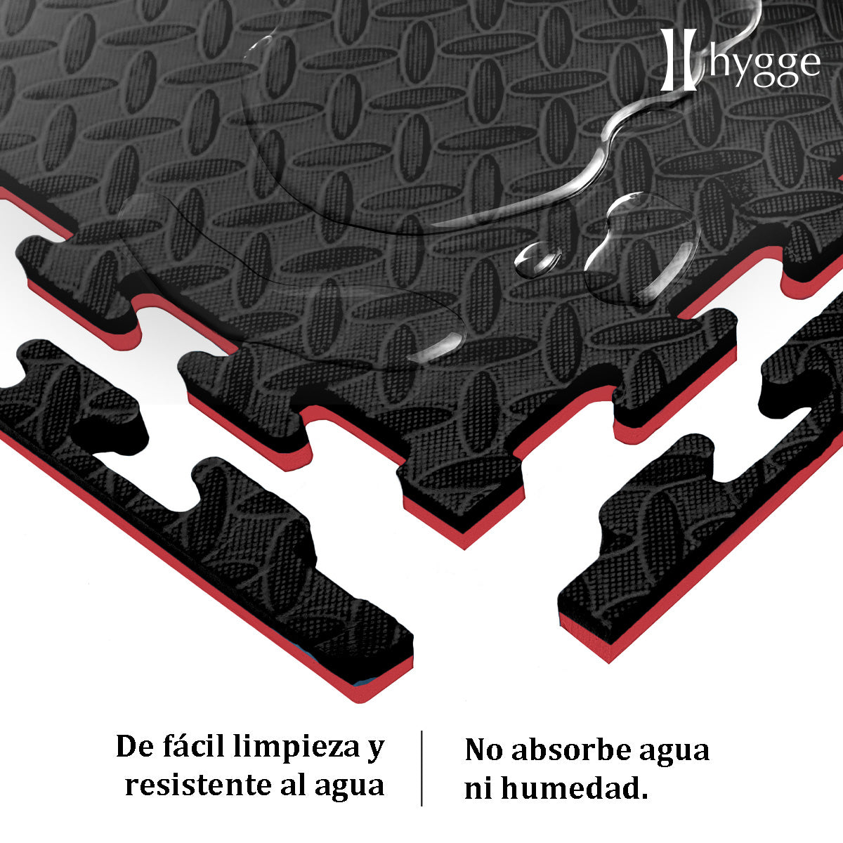 Piso de goma eva encastrable Tatami 20mm