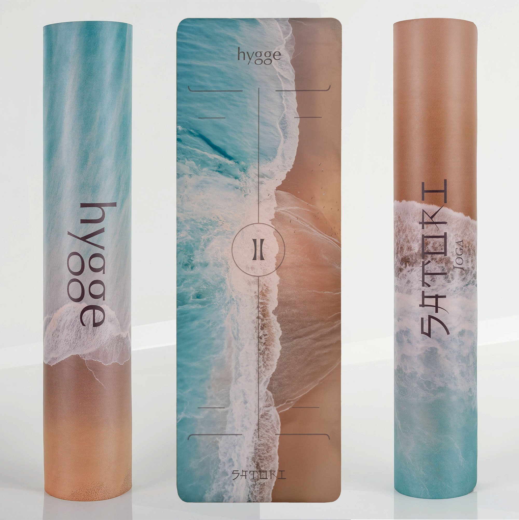 Mat con diseño de mar - by Satori Yoga